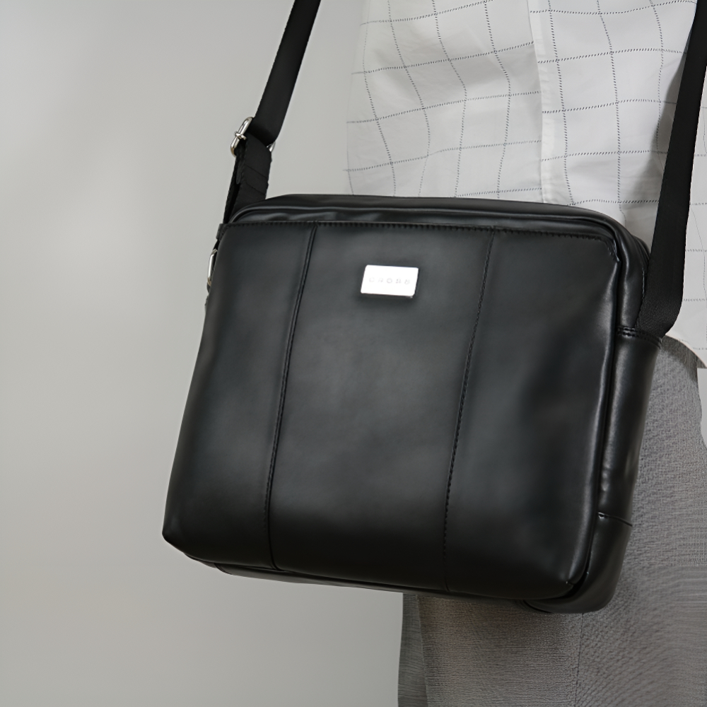 14INCH LAPTOP CORDOBA MEN TRAVEL MESSENGER BAG WITH GIFT MASK